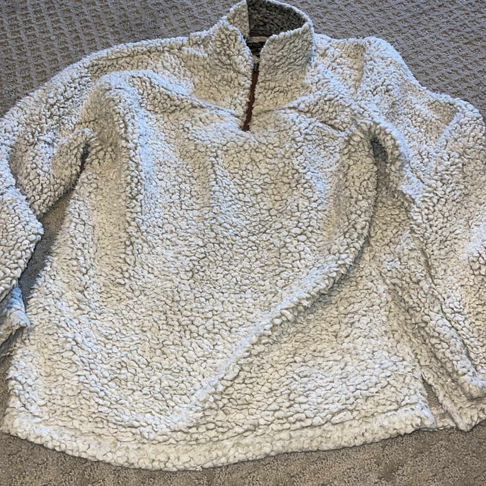 True Grit womens fuzzy pullover